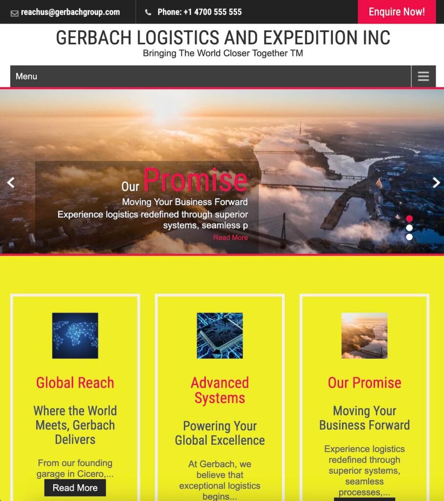 Gerbach Logisitcs and Expedition Inc