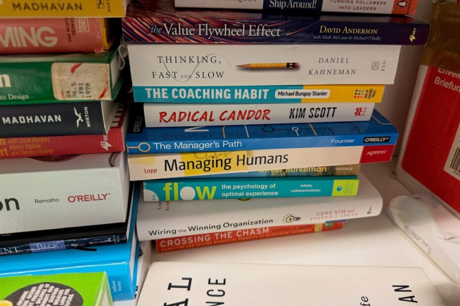 Some of the books that Human Software isn't