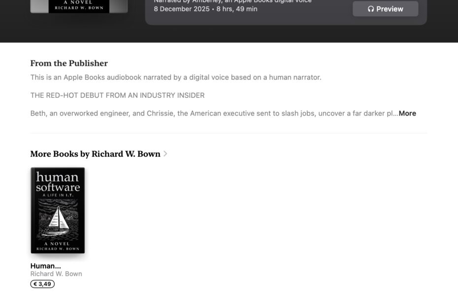 HUMAN SOFTWARE on Apple Books